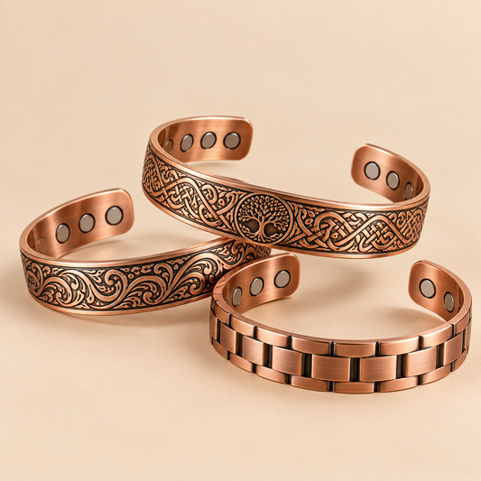 Pulsera de Cobre Imantada - Energía