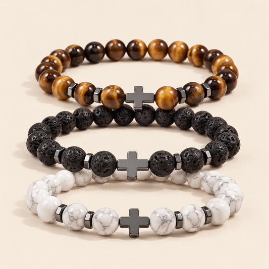 Pulsera Cruz Sagrada - Fuerza y Protección